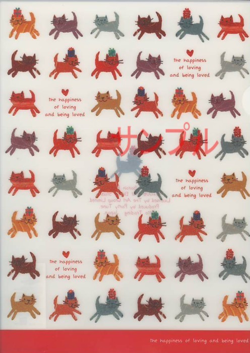 サラバトル・A4クリアファイル（キャット）