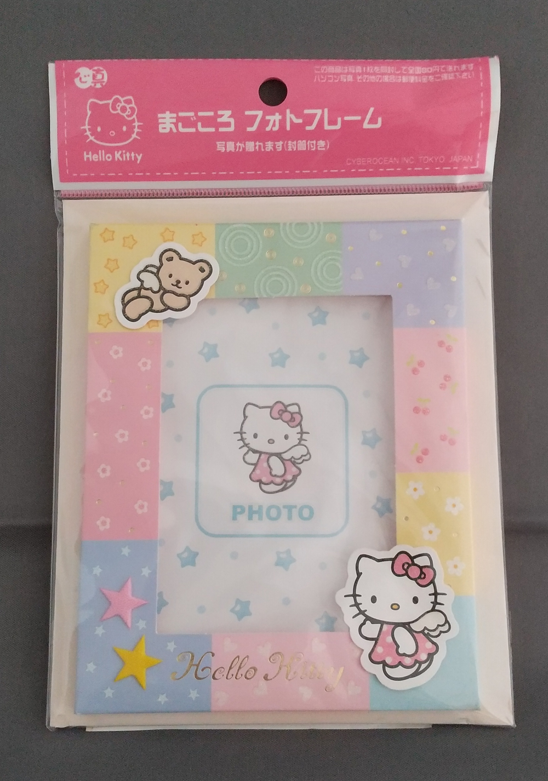 多目的フォトフレーム（キティ:ピンク天使縦）