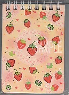 もん・A7リングメモ「イチゴ」