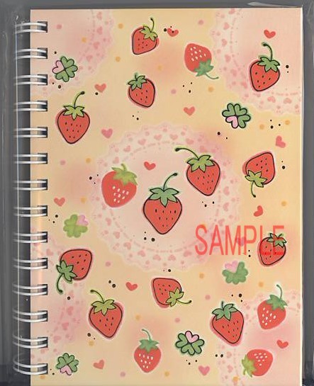 もん・B6ノート「イチゴ」