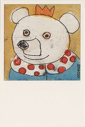 100drine・ポストカード「くま」