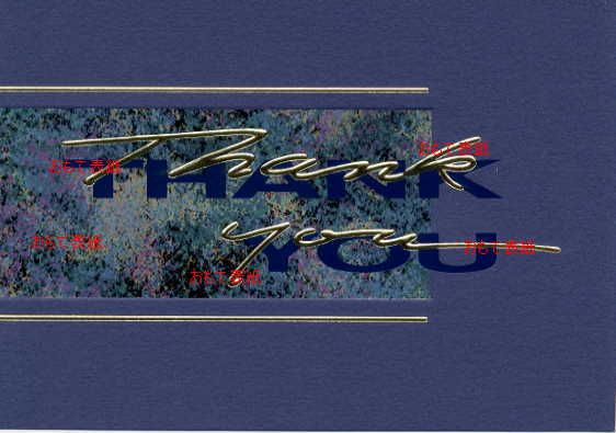 サンキュー（紺）