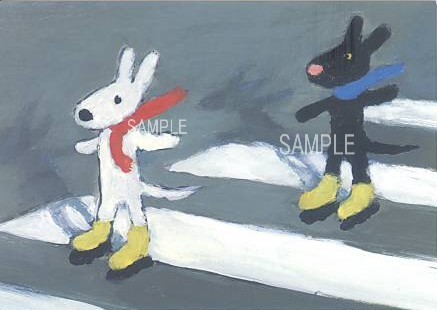 リサとガスパール・PC「2人でローラースケート」