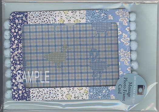 DESIGNERS GUILD・フォトフレームカード(ブルー)
