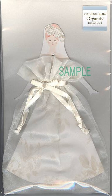 DESIGNERS GUILD・結婚祝「白ドレス」
