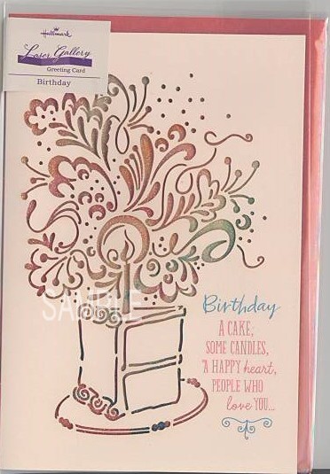 Laser Gallery誕生日「フラワーケーキ」