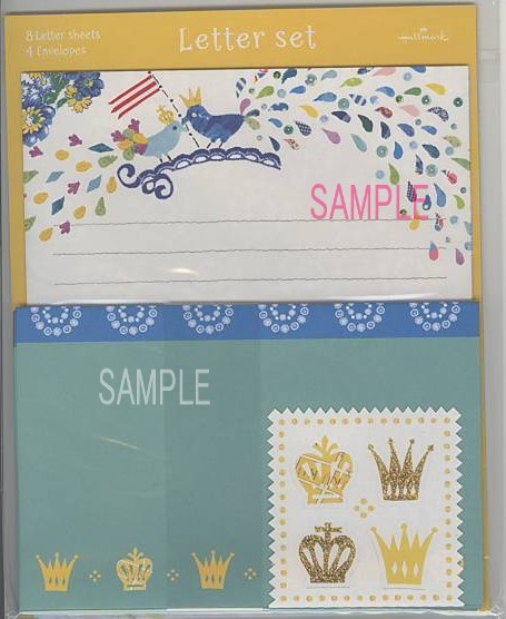 レターセット「コラージュ・バード」