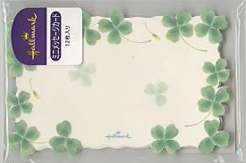 メッセージカード「ナチュラルクローバー」