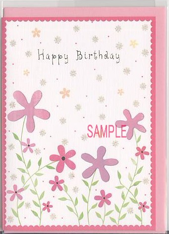 誕生日：窓抜き（ピンク）