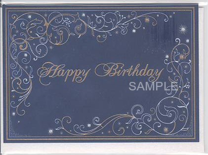 誕生日：ベルベットタッチ・紺