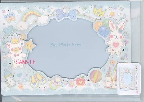 たけいみき・フォトフレームカード（ベビー男の子）