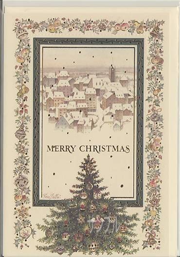 X'mas「ツリーと街並み」