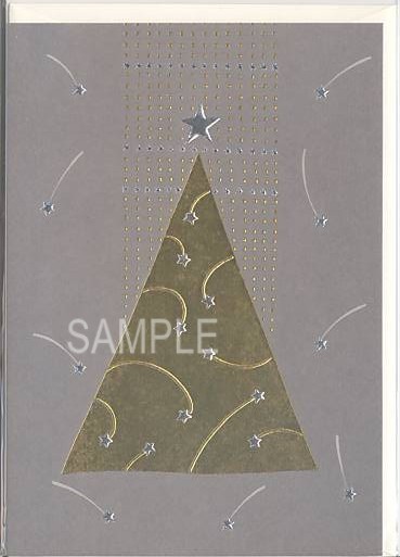Turnowsky X'mas「ツリーと流れ星；グレー」