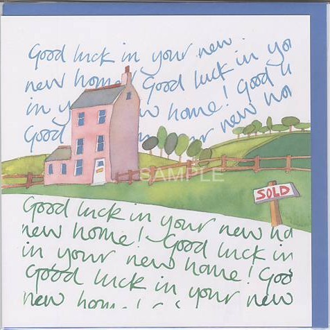 square card-新築祝い(遠景)