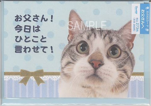 父の日（ひとこと言わせて！）