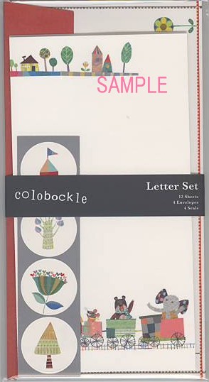 コロボックル・レターセット（トレイン）