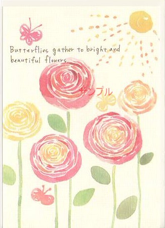 nami nami・ポストカード「Butterflies …」