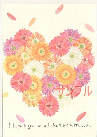 nami nami・ポストカード「I hope to …」