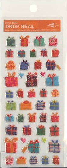 サラバトル・ドロップシール（プレゼントボックス）